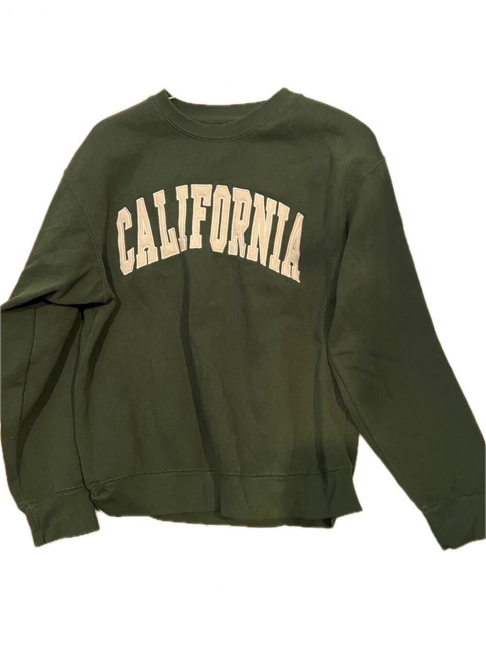 New York Popular California Green Crewneck Sweat Men Large